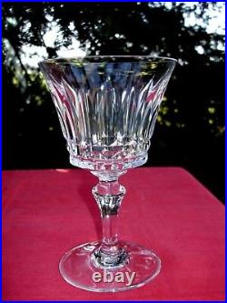 Baccarat Piccadilly Wine Crystal Glasses Weingläser Verre A Vin Cristal Taillé F