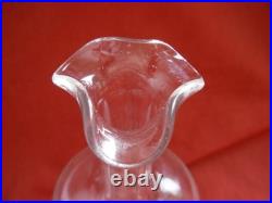 Baccarat, Pompadour, Carafe En Cristal Grave, Epoque Debut XX Baccarat, Pompadour, Carafe En Cristal Grave, Epoque Debut XX
