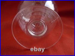Baccarat, Pompadour, Carafe En Cristal Grave, Epoque Debut XX Baccarat, Pompadour, Carafe En Cristal Grave, Epoque Debut XX