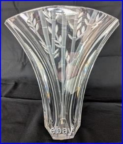 Baccarat -Rare Vase Gingko Bambous 24 cm