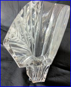 Baccarat -Rare Vase Gingko Bambous 24 cm