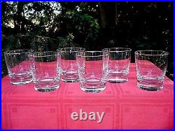 Baccarat Riberac Perfection Double Old Fashioned Whiskey Glasse Gobelet A Whisky