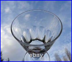 Baccarat Saint Louis Caton Verres A Vin Cristal Taille Cotes Plates 19eme XIX C