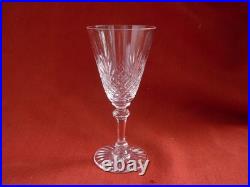 Baccarat, Serie De 6 Verres A Vin Blanc En Cristal Taille, Forme 8469, Debut XX
