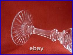 Baccarat, Serie De 6 Verres A Vin Blanc En Cristal Taille, Forme 8469, Debut XX