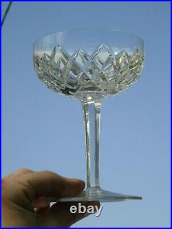 Baccarat Service de 6 coupes à champagne en cristal taillé, modèle Thorigny