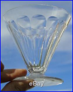 Baccarat Service de 6 verres à eau en cristal, modèle Rex