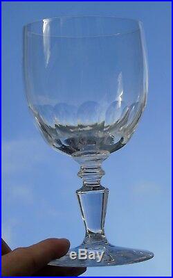Baccarat Service de 6 verres à eau en cristal taillé, cat 1907