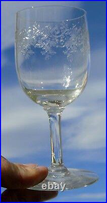 Baccarat Service de 6 verres à vin en cristal modèle Sévigné