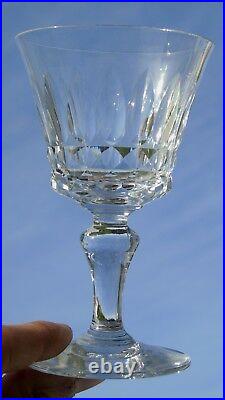 Baccarat Service de 6 verres à vin en cristal taillé modèle Piccadilly H 14 cm