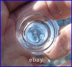 Baccarat Service de 6 verres en cristal modèle Piccadilly (prix de 6 v) H 13 cm