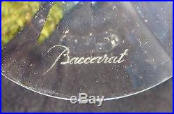 Baccarat Service de 6 verres en cristal taillé. Haut. 17,6 cm