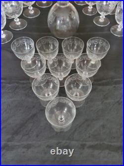 Baccarat Service verres en cristal Modèle Camilla