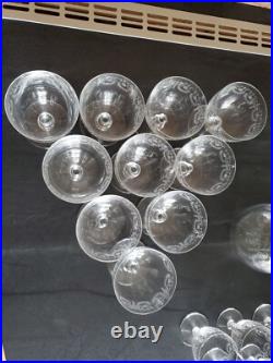 Baccarat Service verres en cristal Modèle Camilla