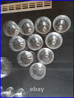 Baccarat Service verres en cristal Modèle Camilla