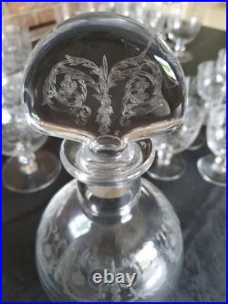 Baccarat Service verres en cristal Modèle Camilla