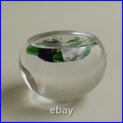 Baccarat Sulfure Pensée XIXe Pansey Baccarat XS Sulphide 19th c