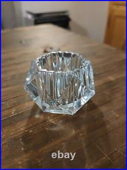 Baccarat Superbe Photophore En Cristal Modèle Louxor (i6)