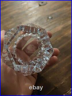 Baccarat Superbe Photophore En Cristal Modèle Louxor (i6)
