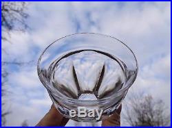 Baccarat Talleyrand 6 Wine Glasses Gobelet Verre A Vin Cristal Taillé Art Deco B
