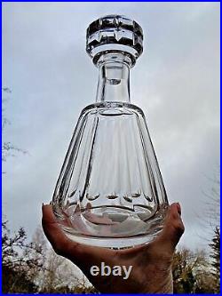 Baccarat Talleyrand Whiskey Wine Decanter Carafe Whisky Cristal Taille Art Deco