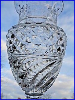 Baccarat Vase Cristal Taillé Empire Restauration 19éme 19 Éme Xixéme XIX Éme 850