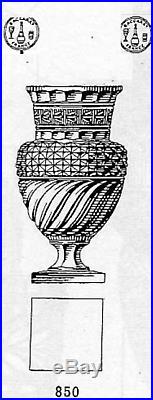 Baccarat Vase Cristal Taillé Empire Restauration 19éme 19 Éme Xixéme XIX Éme 850