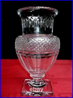 Baccarat Vase Laetitia Cristal Taillé Empire Restauration 19éme 19 Éme Xixém 849