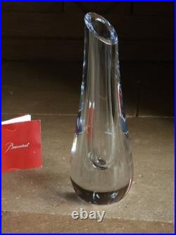 Baccarat Vase Soliflore Cristal 1960 70 CREG 1,8 Kg