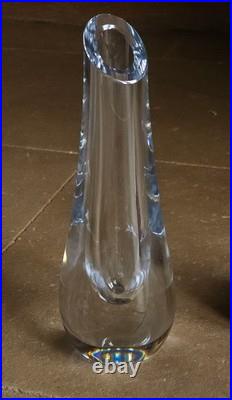 Baccarat Vase Soliflore Cristal 1960 70 CREG 1,8 Kg