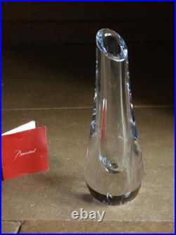 Baccarat Vase Soliflore Cristal 1960 70 CREG 1,8 Kg