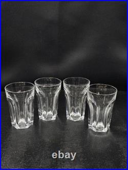 Baccarat Verres En Cristal× 4