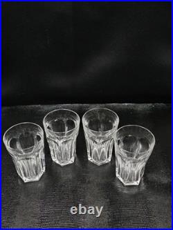 Baccarat Verres En Cristal× 4