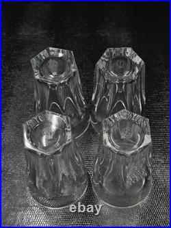 Baccarat Verres En Cristal× 4