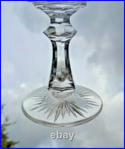 Baccarat Wine Glasses Verre A Vin Cristal Taillé 8355 19ème Xixème Lagny Juvisy