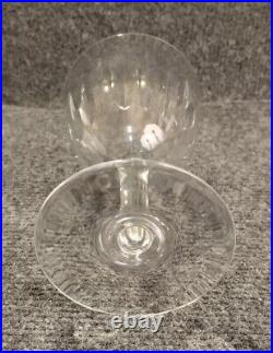 Baccarat modèle Cassino, 6 Grands verres Eau / Vin, 14cm, TBE