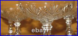 Baccarat modèle Douai 6 coupes à Champagne en cristal 1916 forme 62 taille 6073 Baccarat modèle Douai 6 coupes à Champagne en cristal 1916 forme 62 taille 6073