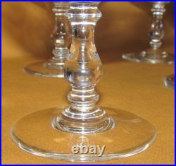 Baccarat modèle Douai 6 coupes à Champagne en cristal 1916 forme 62 taille 6073 Baccarat modèle Douai 6 coupes à Champagne en cristal 1916 forme 62 taille 6073
