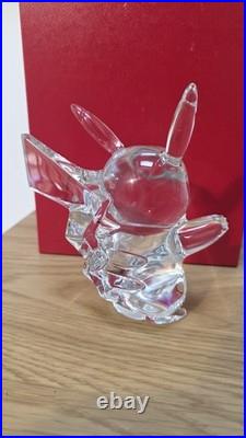 Baccarat x Pokémon Figurine en cristal Pikachu