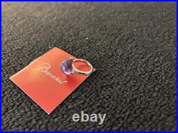 Bague Médicis couleur violet en cristal de Baccarat taille 50