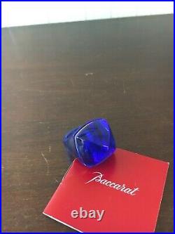 Bague Pop bleu en cristal de Baccarat taille 52