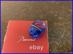 Bague Pop bleu en cristal de Baccarat taille 55