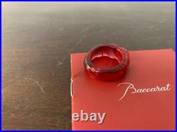 Bague en cristal de Baccarat taille 56