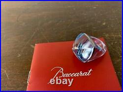 Bague pop bleu ciel en cristal de Baccarat taille 50