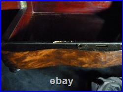 Belle Cave à liqueurs Napoléon III verrerie Cristal Baccarat 13 verres