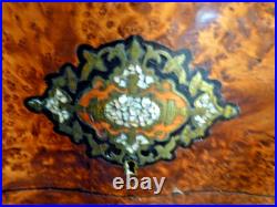 Belle Cave à liqueurs Napoléon III verrerie Cristal Baccarat 13 verres