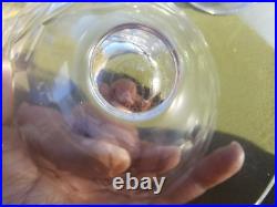 Belle Serie De 6 Verres A Eau En Cristal De Baccarat Modele Art Deco