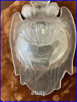 Bénitier'rare' en cristal de Baccarat