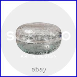Bonbonnière en Cristal Baccarat Modèle Michelangelo signé luxe