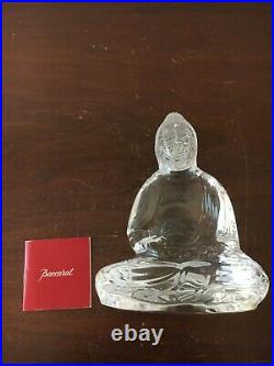 Bouddha en cristal de Baccarat